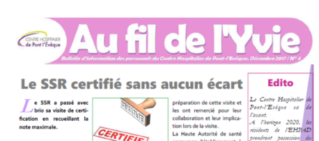 Au fil de l’Yvie : le numéro de décembre est en ligne