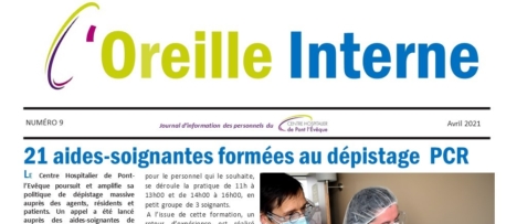 Nouveau numéro du journal interne